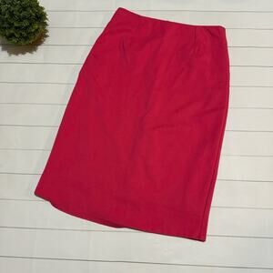 Dainty Jewells Hot Pink Long Modest No Slit Pencil Skirt Gurls Size XXL‎